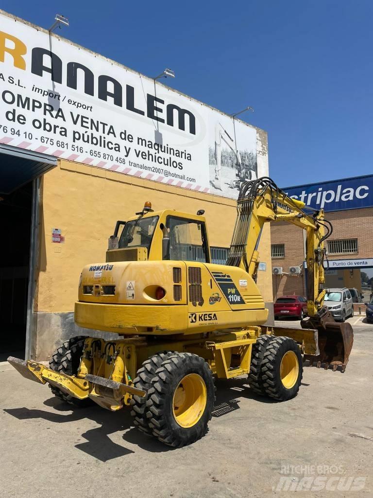 Komatsu PW 110 Bageri točkaši