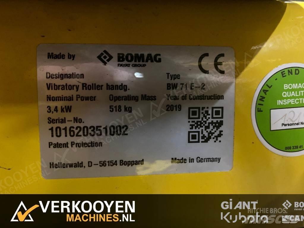 Bomag BW71E-2 Gumeni valjci na točkovima