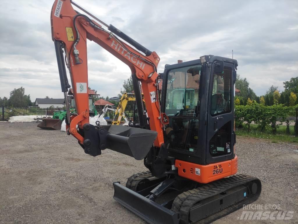 Hitachi ZX 26 U-6 Mini bageri < 7t