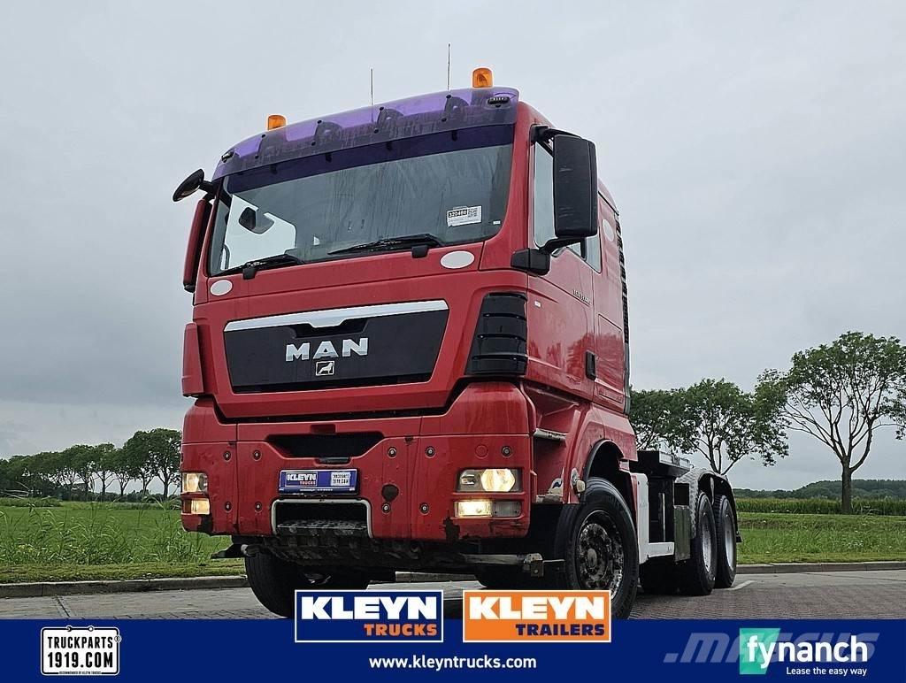 MAN 33.400 TGS 6X4 Rol kiper kamioni sa kukom za podizanje tereta