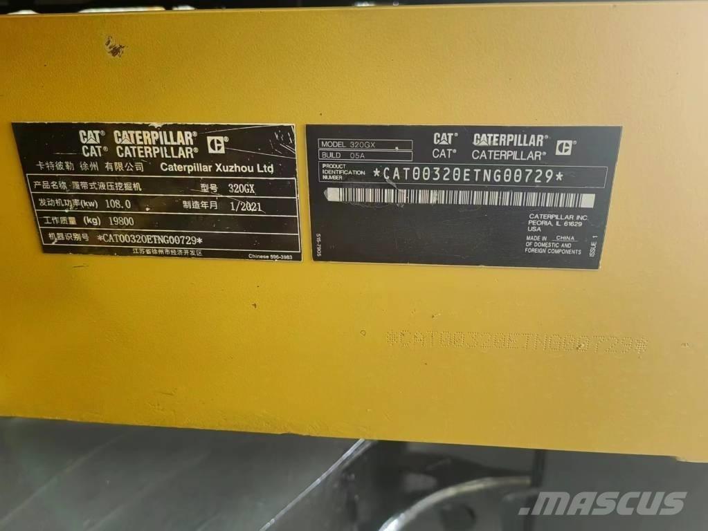 CAT 320GX Bageri guseničari