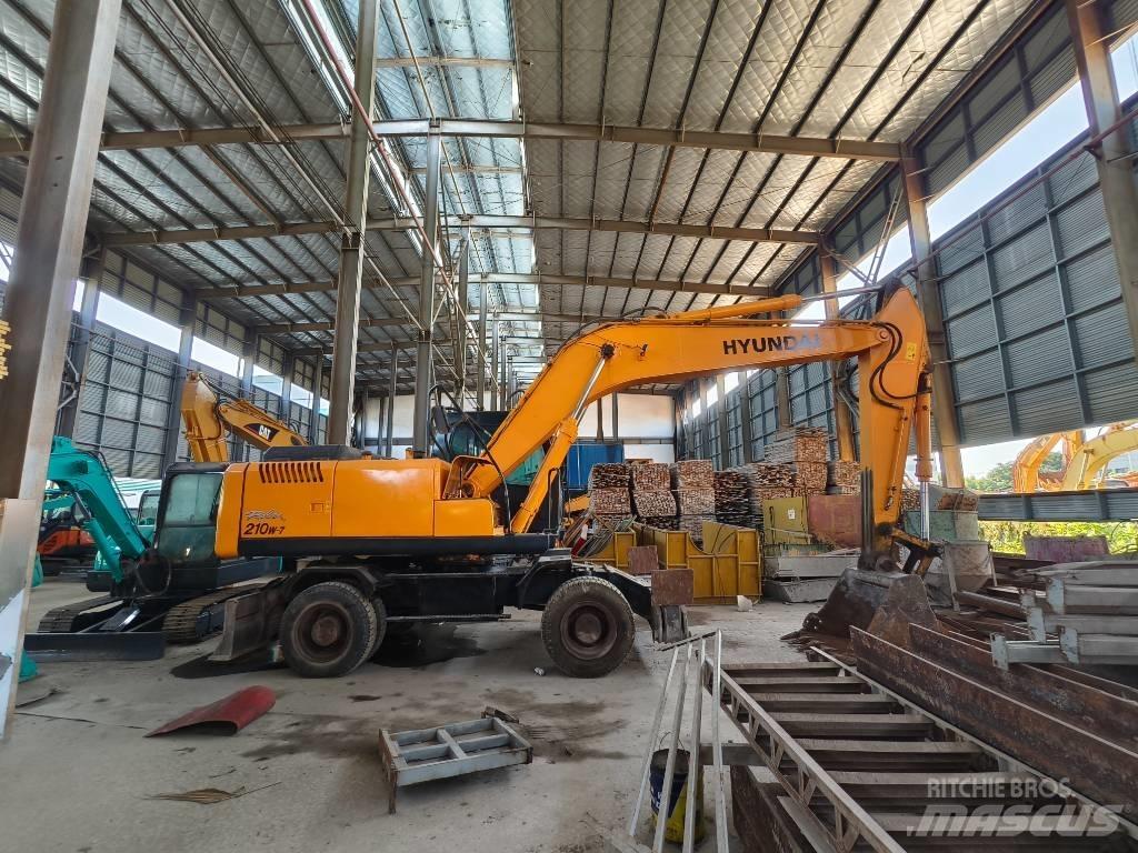 Hyundai R210w-7 Bageri točkaši