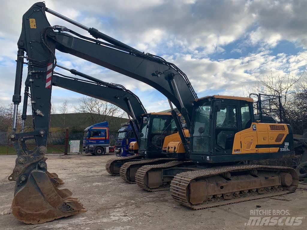 Hyundai HX220A L Bageri guseničari