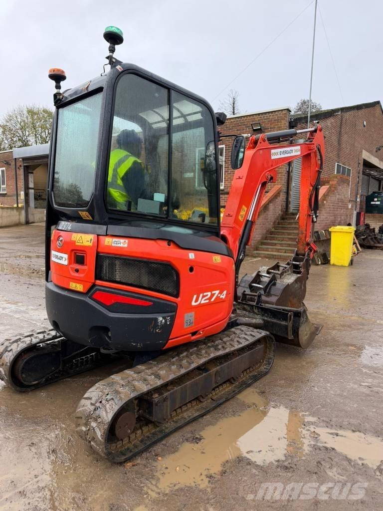 Kubota U 27-4 Mini bageri < 7t