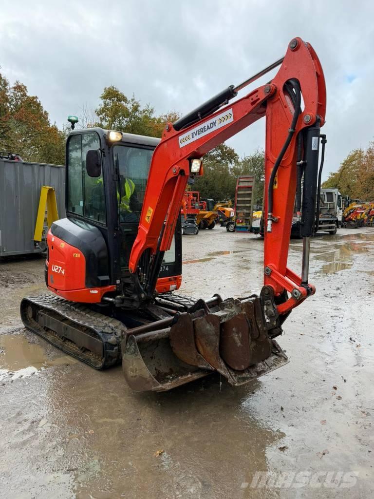 Kubota U 27-4 Mini bageri < 7t