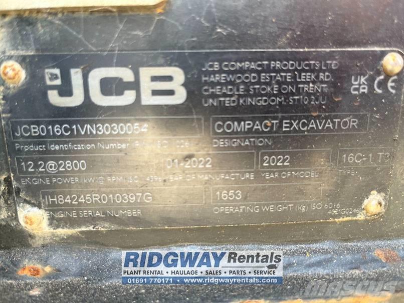 JCB 16 C-1 Mini bageri < 7t