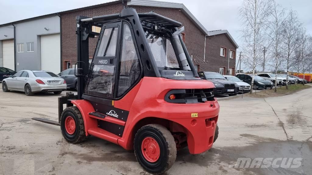 Linde H 60 D-02 Dizelski viljuškari