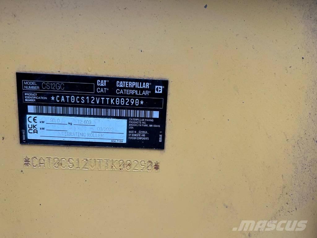 CAT CS 12 GC Valjci sa jednim bubnjem