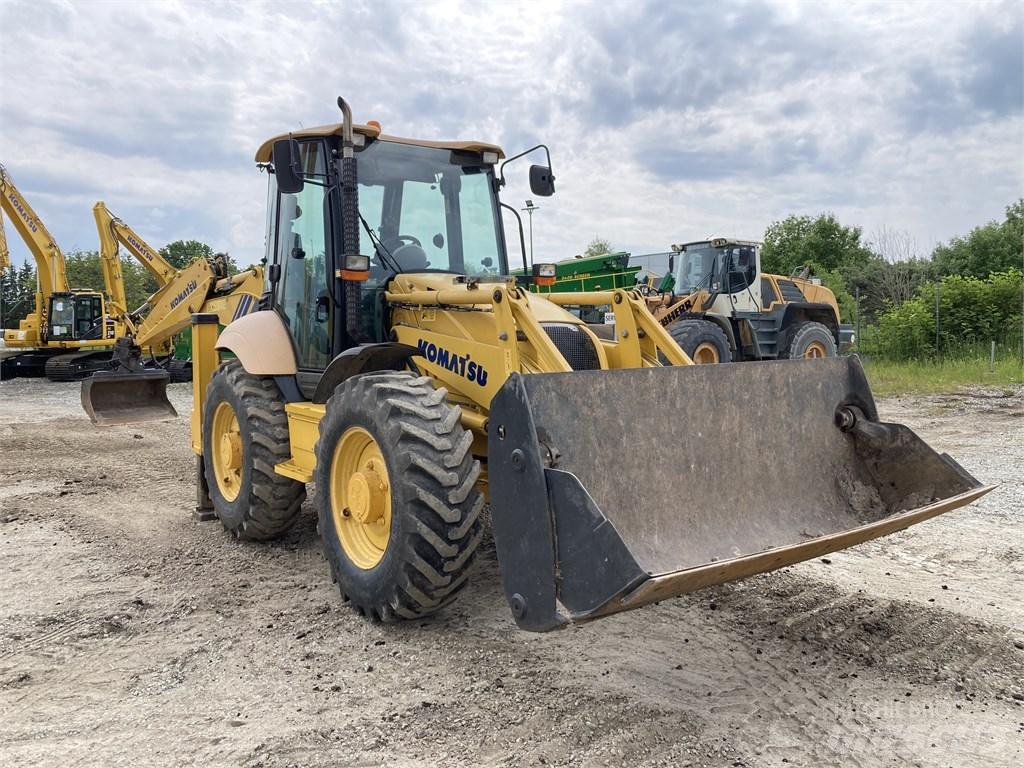 Komatsu WB93S-5E0 Rovokopači