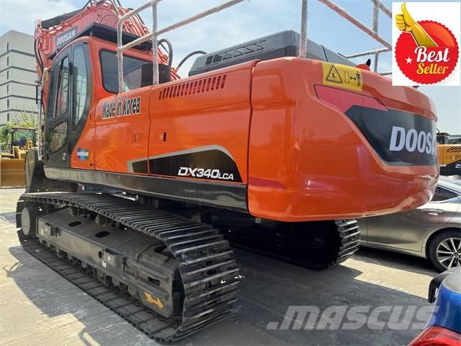 Doosan DX 340 LCA Bageri guseničari