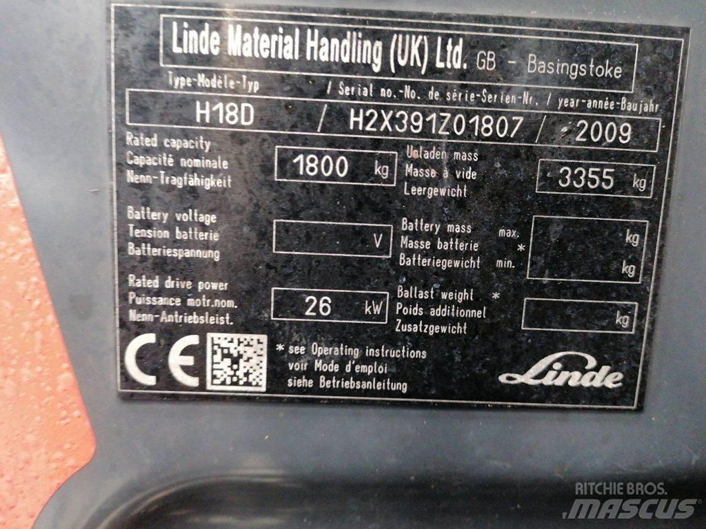 Linde H18D Dizelski viljuškari