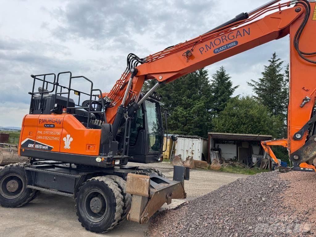 Doosan DX165WR-7 Bageri točkaši