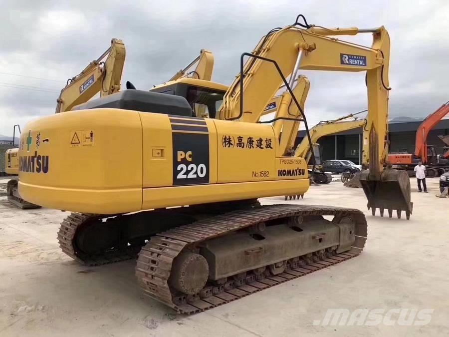 Komatsu pc220-7 Bageri guseničari
