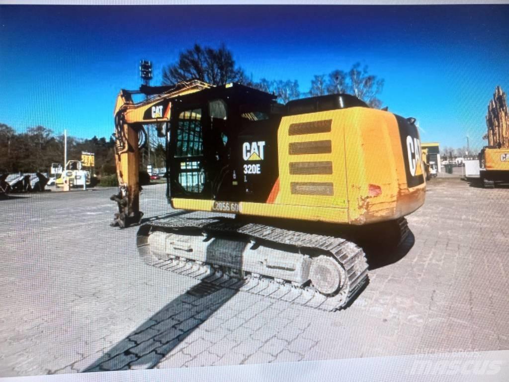 CAT 320 EL Bageri guseničari