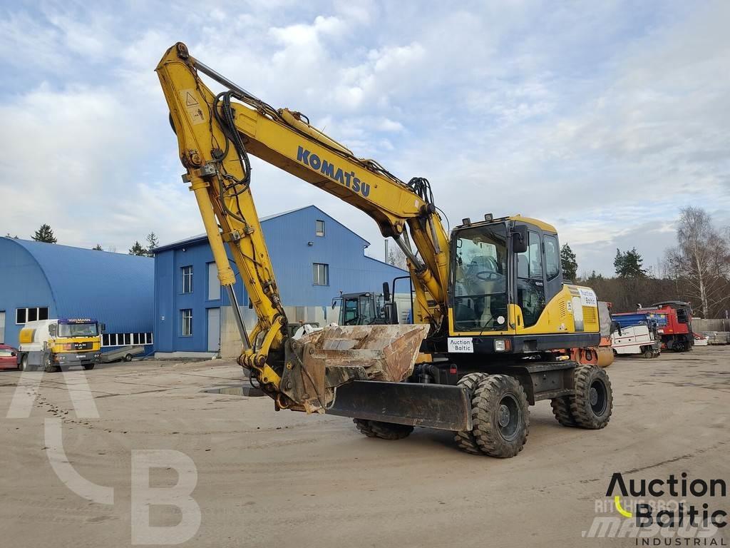 Komatsu PW160-7 Bageri točkaši