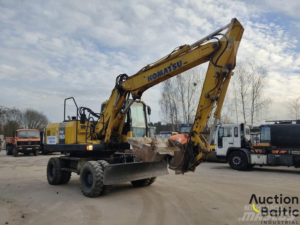 Komatsu PW160-7 Bageri točkaši