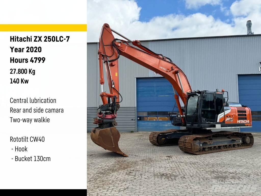 Hitachi ZX250-7 Bageri guseničari