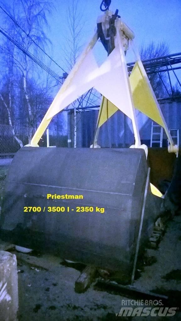 Priestman kauha Delovi i oprema za kran