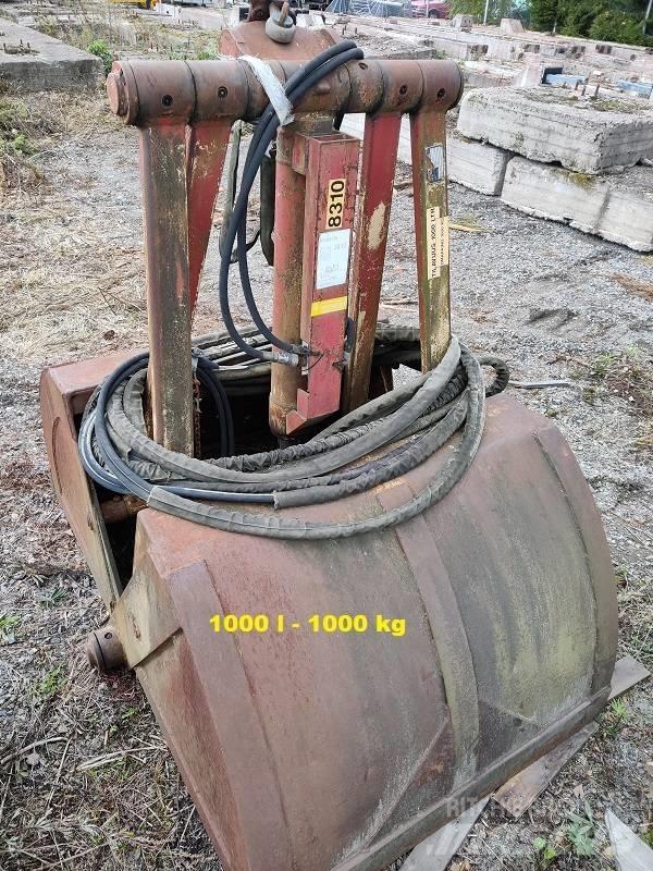 Priestman kauha Delovi i oprema za kran