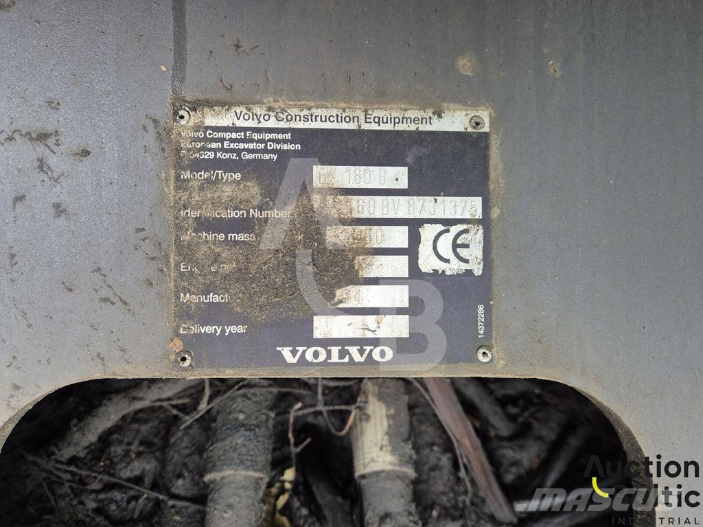 Volvo EW 160 B Bageri točkaši