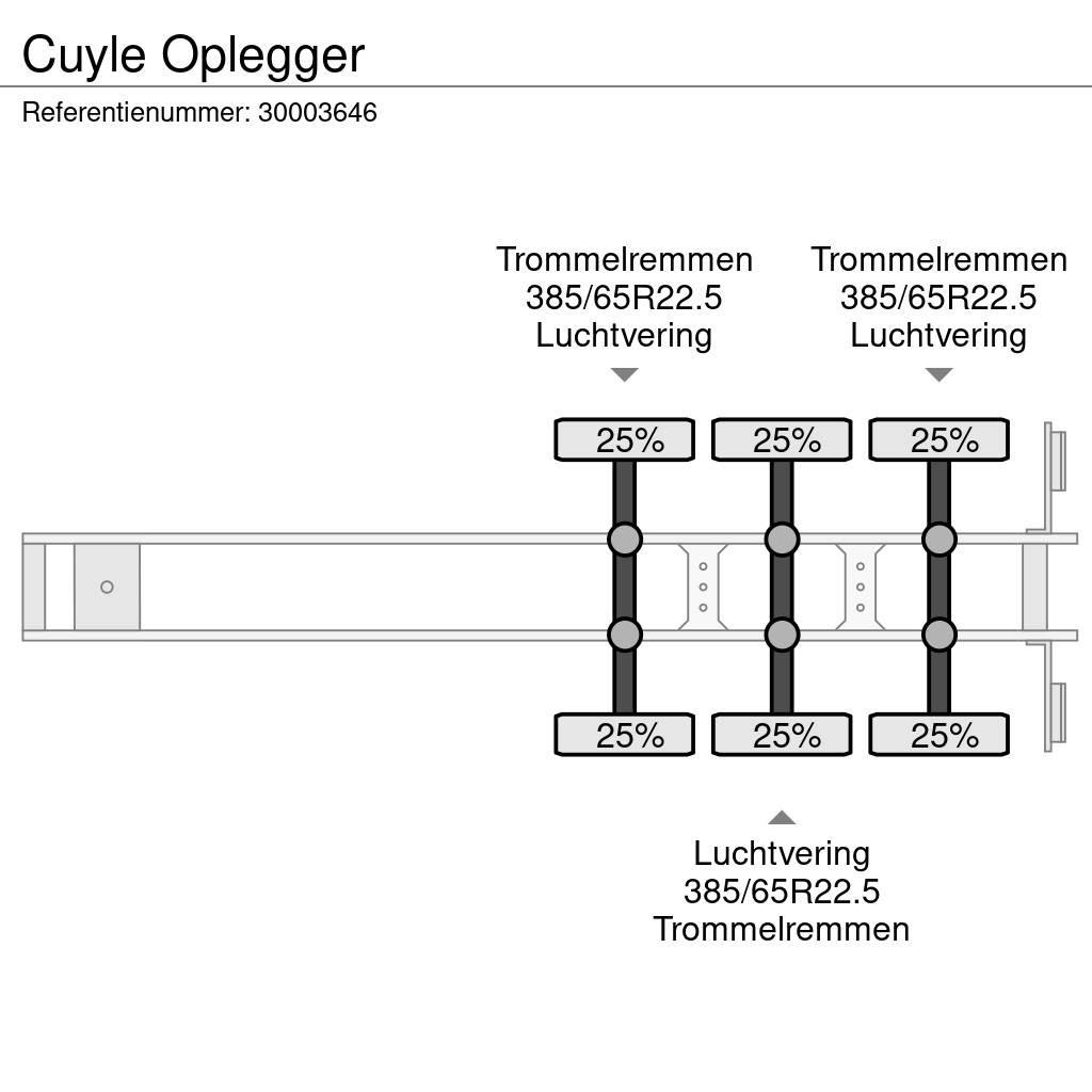  Cuyle Oplegger Poluprikolice sa otvorenim sandukom