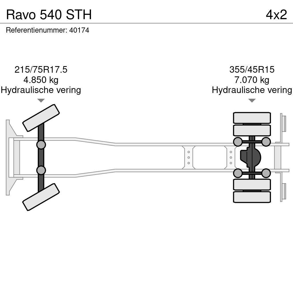 Ravo 540 STH Polovni kamioni za čišćenje