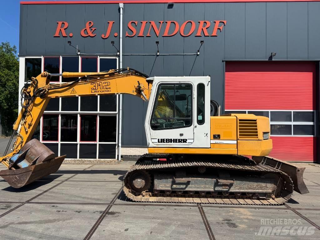 Liebherr R 312 Bageri guseničari