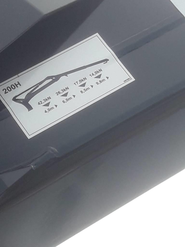 Komatsu 200H Kranovi za šumarske harvestere