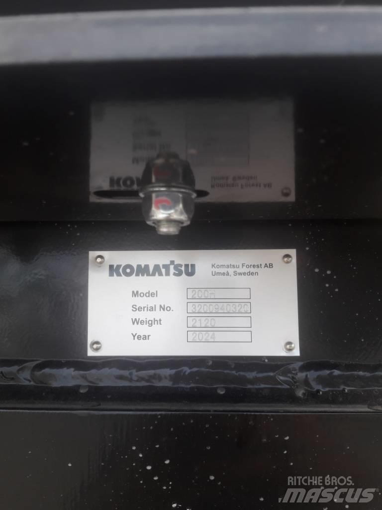 Komatsu 200H Kranovi za šumarske harvestere