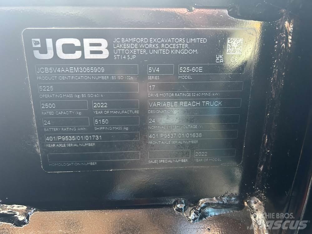 JCB 525-60 E-TECH Teleskopski viljuškari