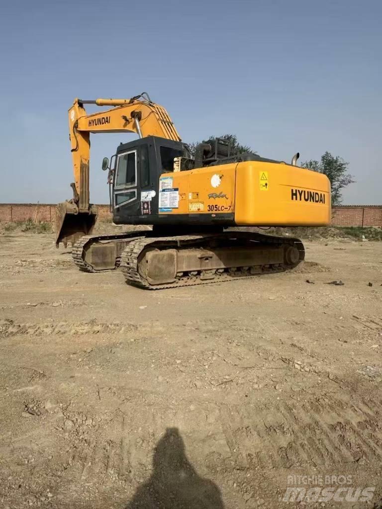 Hyundai R305lc-7 Bageri guseničari