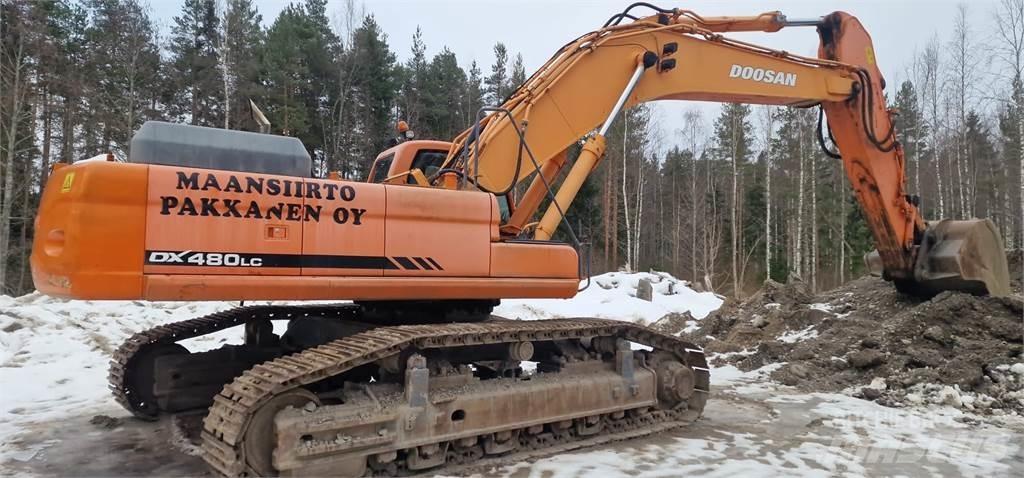 Doosan DX 480 LC Bageri guseničari
