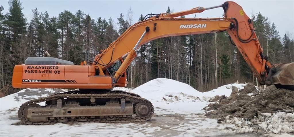 Doosan DX 480 LC Bageri guseničari