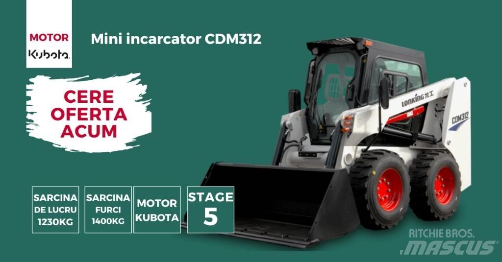 Lonking CDM312 Skid steer mini utovarivači