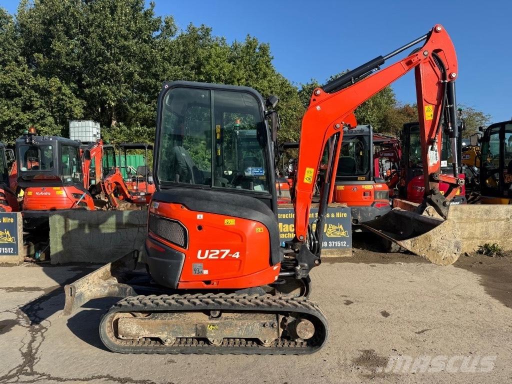 Kubota U 27-4 Mini bageri < 7t