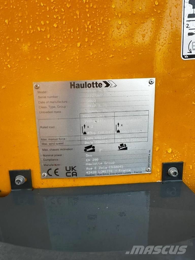 Haulotte Star 10 Jarbolne penjajuće platforme