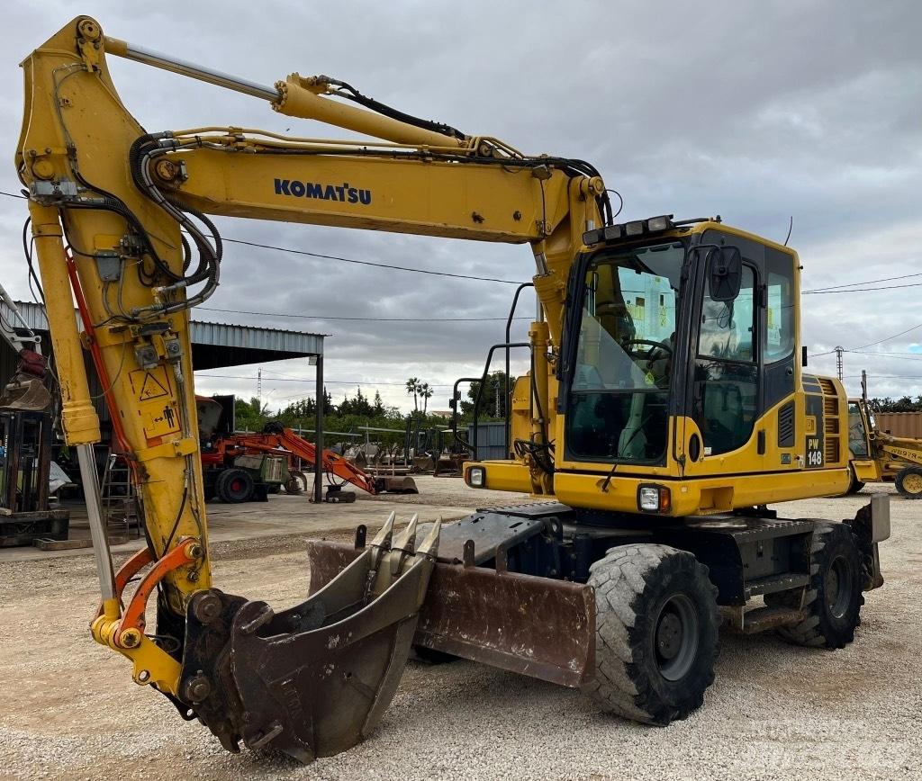 Komatsu PW148-8 Bageri točkaši