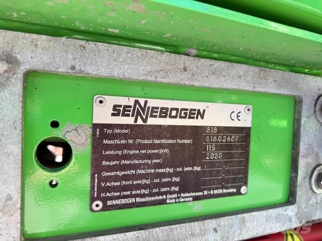 Sennebogen 818 E Bageri za prenos primarnih/sekundarnih sirovina