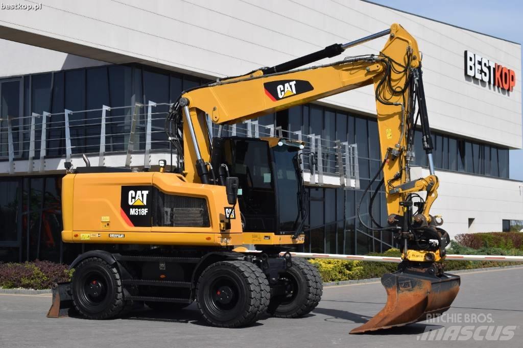 CAT M 318 F Bageri točkaši