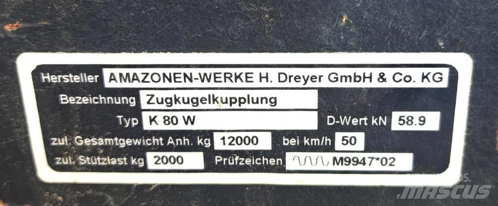 Amazone ZGB 8200 Rasturači mineralnog đubriva
