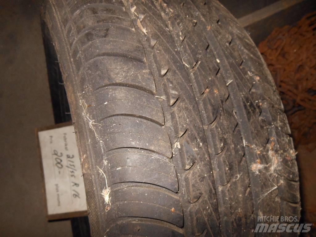 Däck 215/55R16 Ostala dodatna oprema za traktore