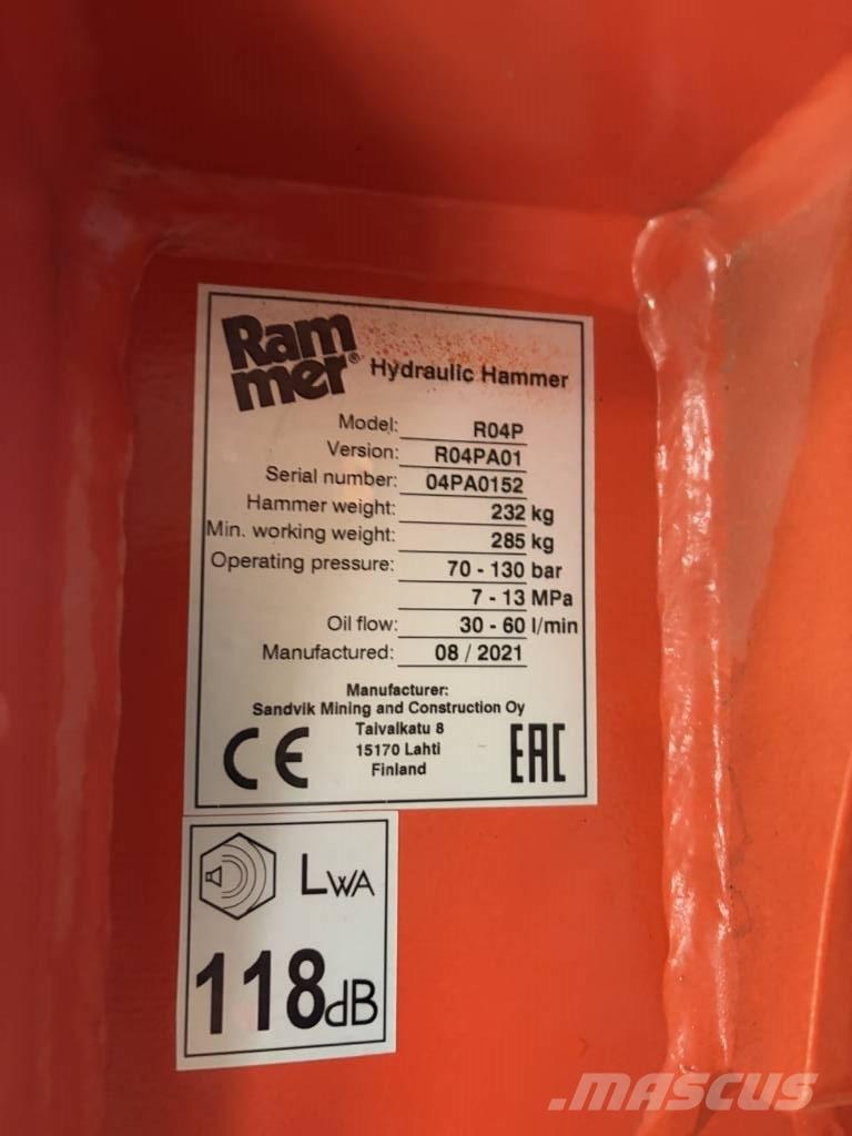 Rammer R04P Čekići