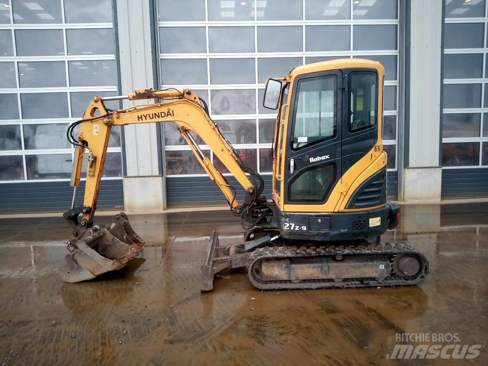 Hyundai Robex 27Z-9 Mini bageri < 7t