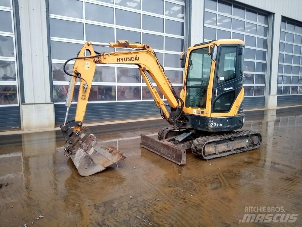 Hyundai Robex 27Z-9 Mini bageri < 7t