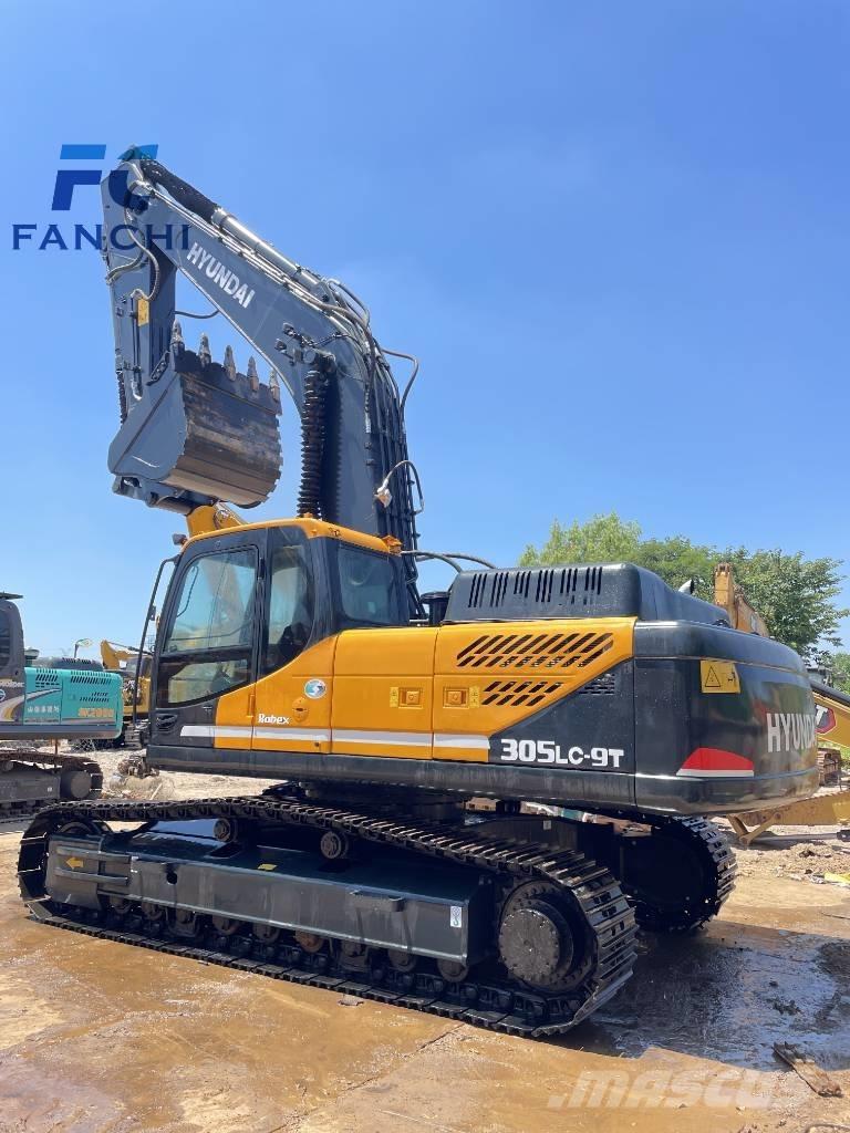 Hyundai 305lC-9T Bageri guseničari