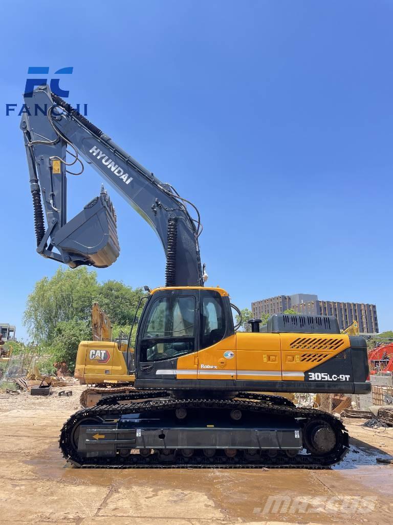 Hyundai 305lC-9T Bageri guseničari