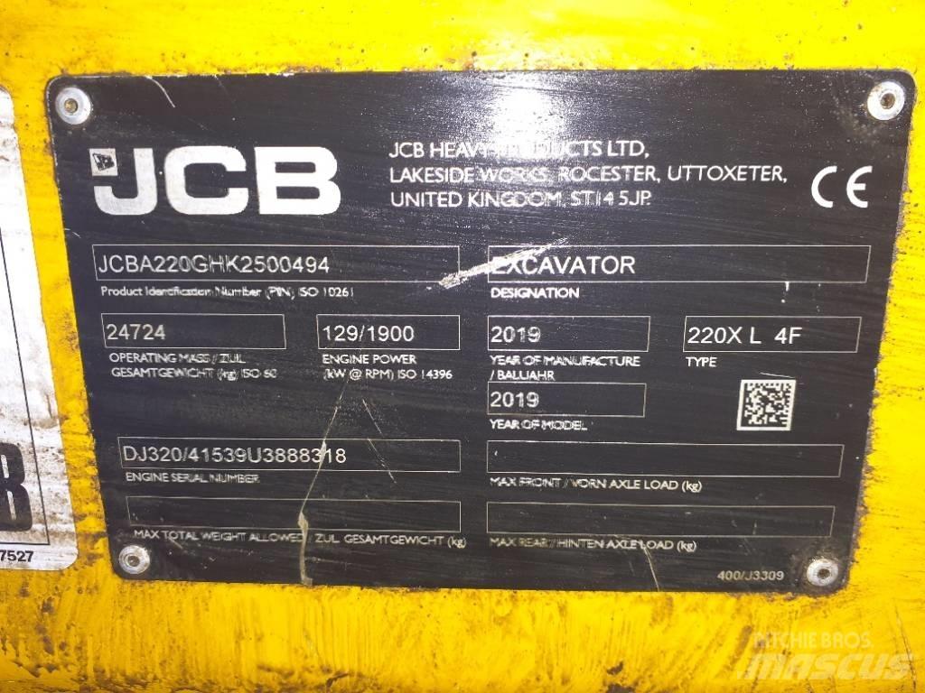JCB 220X LC Bageri guseničari