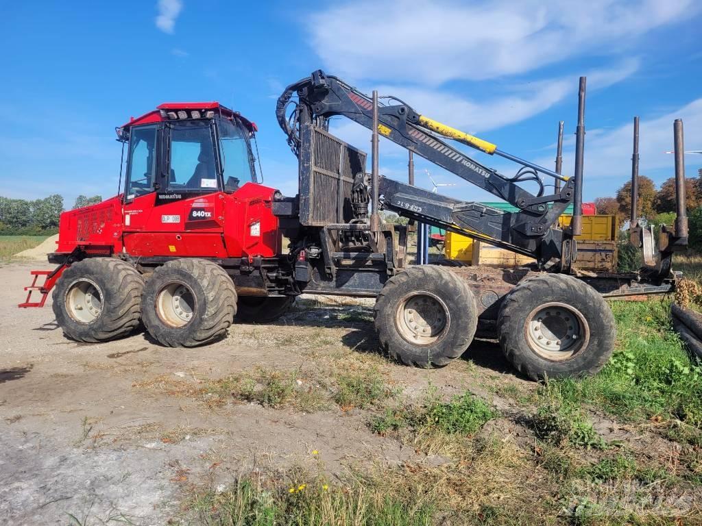 Komatsu 840 TX Forvarderi