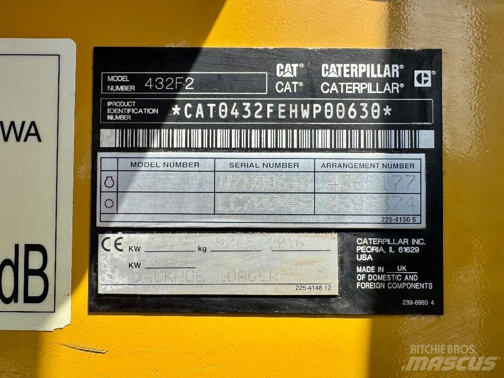 CAT 432F2 Rovokopači