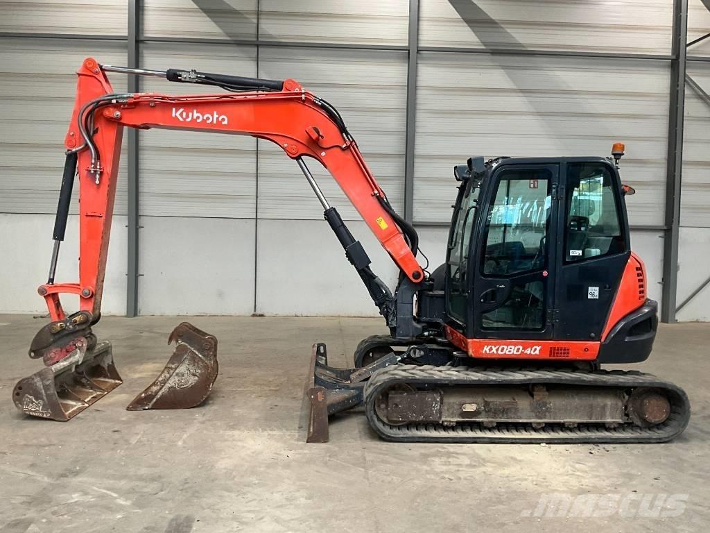 Kubota KX 080-4 A Midi bageri 7t – 12t